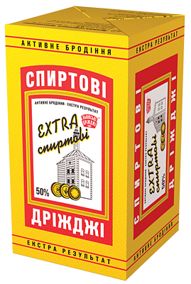 Дрожжи спиртовые прессованные Extra спиртовые 10 шт х 0.5 кг A0140330 фото