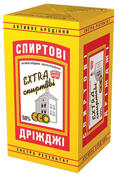 Дрожжи спиртовые прессованные Extra спиртовые 10 шт х 0.5 кг A0140330 фото