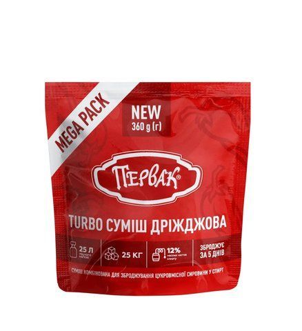 Турбодріжджі Первак Мегапак 360 г MEGAPACK фото