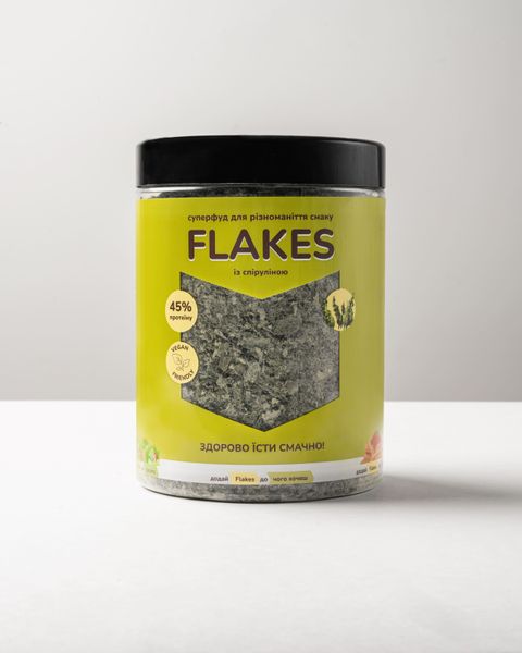 Неактивные пищевые дрожжи Flakes со спирулиной 250 г A4420301 фото